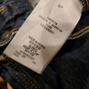 Levis 505 Boys size 16 denim jeans 28 x 28.